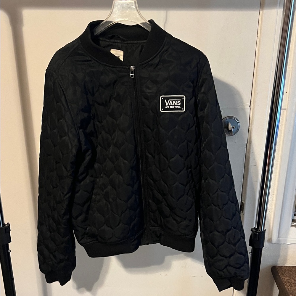 Vans Kids Black Puffer Jacket